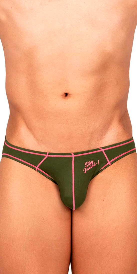 Private Structure Epus4563 Prime Eutopia Bikini Brief Olive