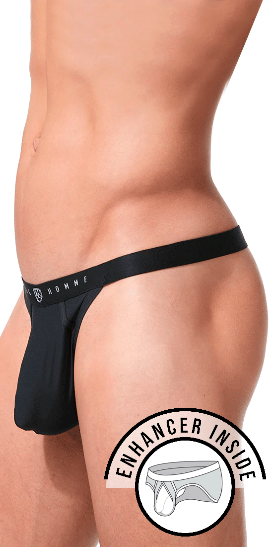Gregg Homme Enhancer Room-Max Thong 152704 Black