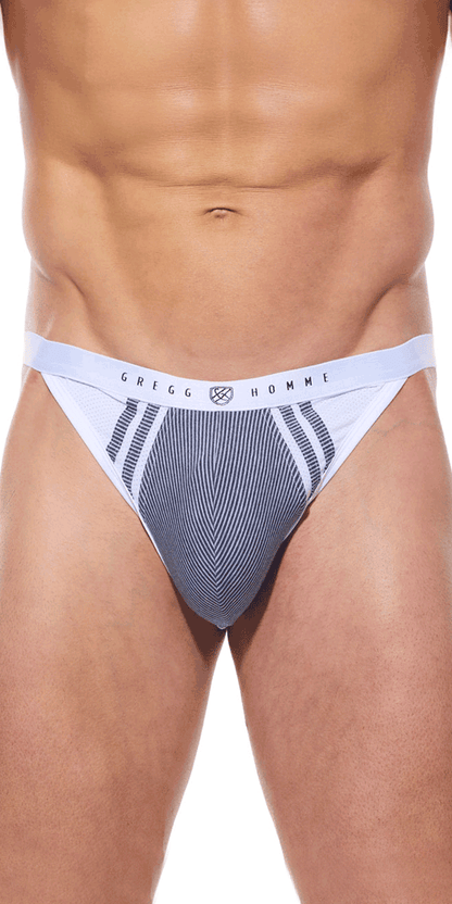 Gregg Homme Torque Enhancer Thong 220804 White (Removable Pad)