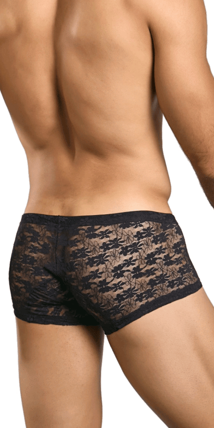 Malebasics Mbl78 Lace Trunks Black Lace