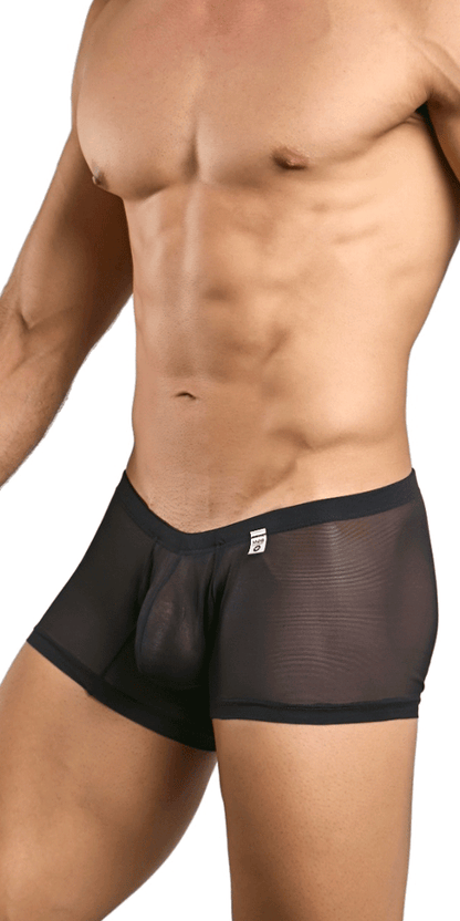 Malebasics Mbl78 Lace Trunks Black Mesh