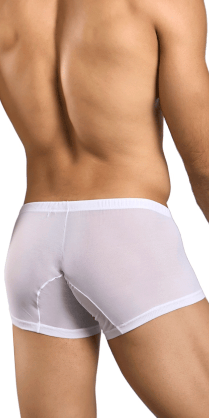 Malebasics Mbl78 Lace Trunks White Mesh