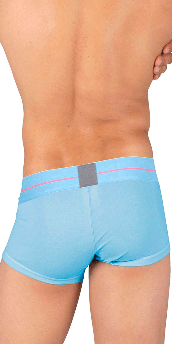 Private Structure Moux4103 Mo Lite Mid Waist Trunks Blue