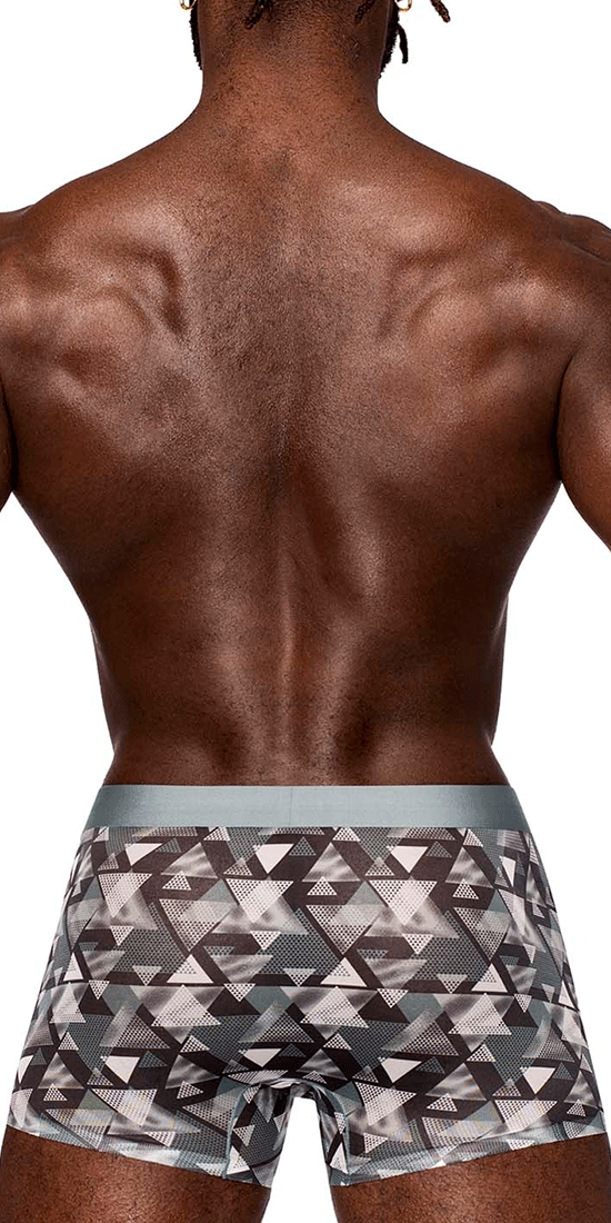 Male Power Sms-011 Sheer Prints Seamless Short Optical