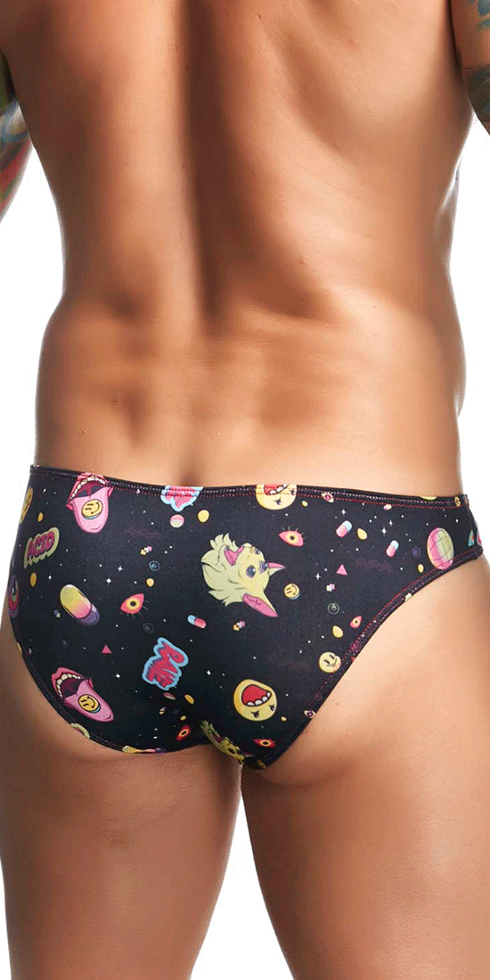 Justin+simon Xsj01 Classic Silky Bikini Psycodelic