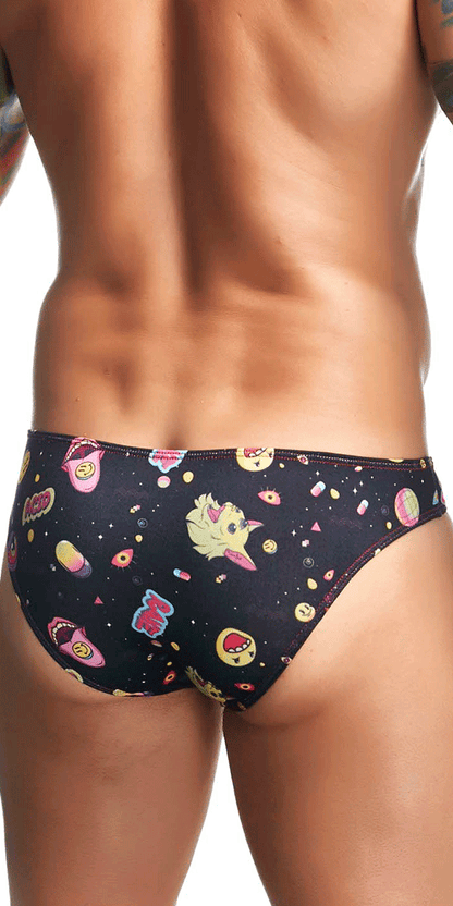 Justin+simon Xsj01 Classic Silky Bikini Psycodelic