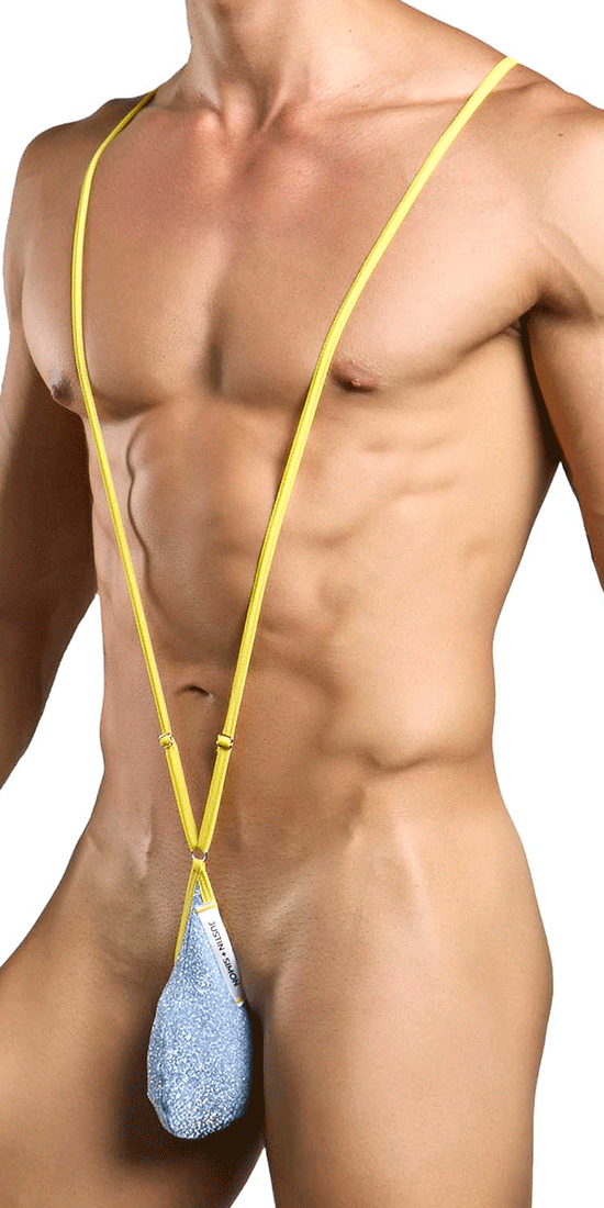 Justin+simon Xsj04 Sling Lurex Blue