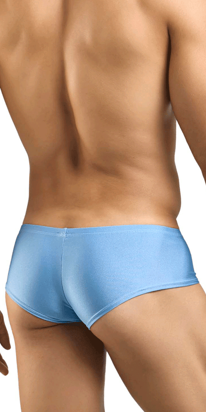Justin+simon Xsj13 Cheeky Bulge Boxer Baby Blue