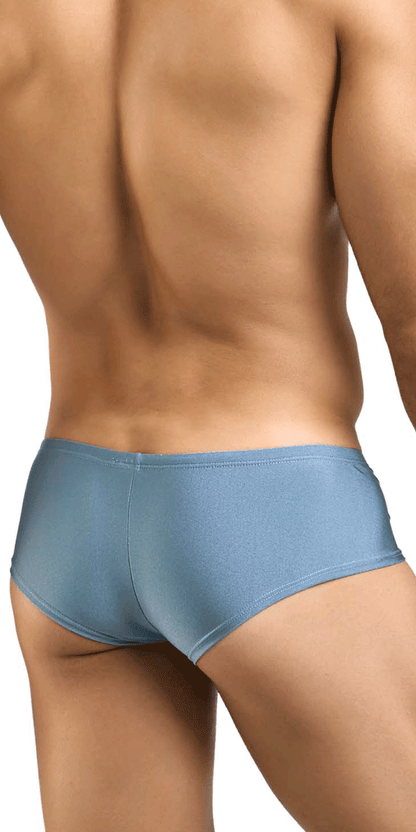 Justin+simon Xsj13 Cheeky Bulge Boxer Metal Green