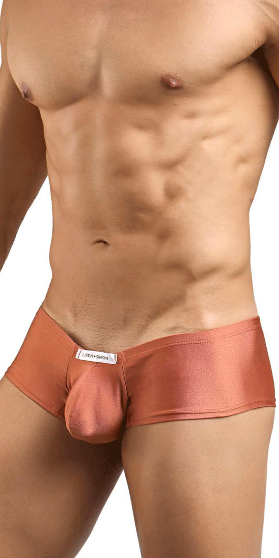 Justin+simon Xsj13 Cheeky Bulge Boxer Ochre