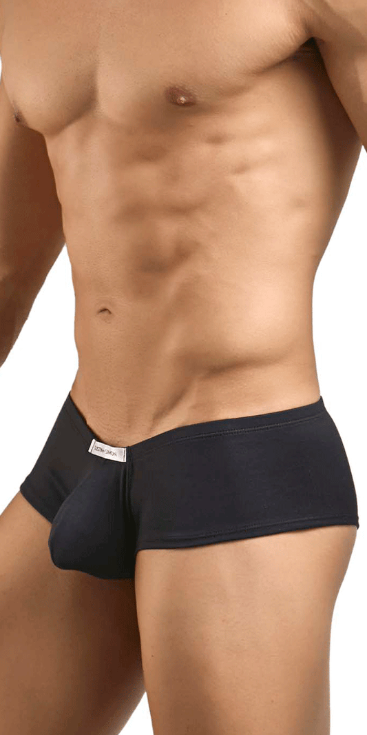 Justin+simon Xsj13 Cheeky Bulge Boxer Peach Black