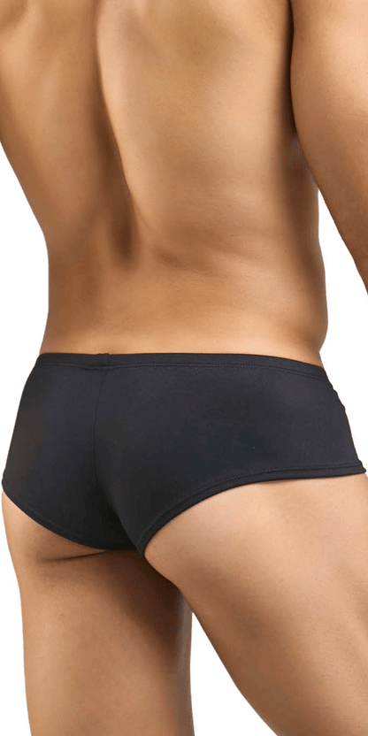 Justin+simon Xsj13 Cheeky Bulge Boxer Peach Black