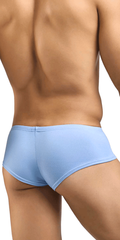 Justin+simon Xsj13 Cheeky Bulge Boxer Peach Blue