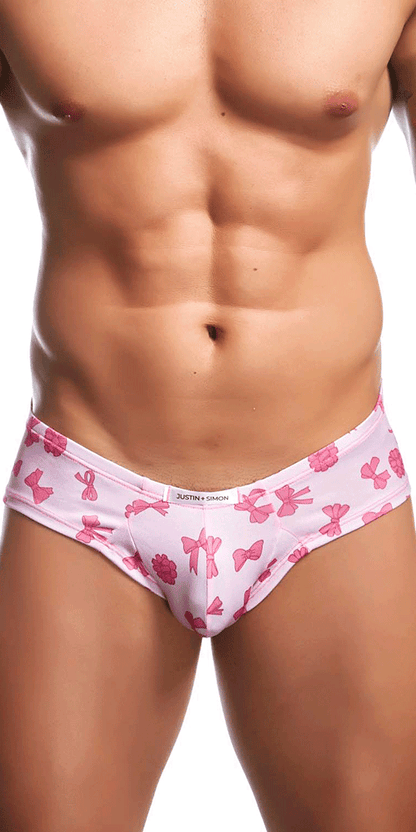 Justin+simon Xsj22 Cheek Briefs Coquette