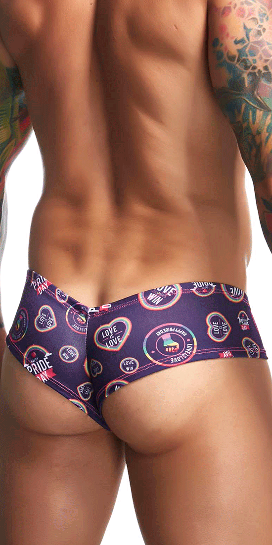 Justin+simon Xsj22 Cheek Briefs Pride