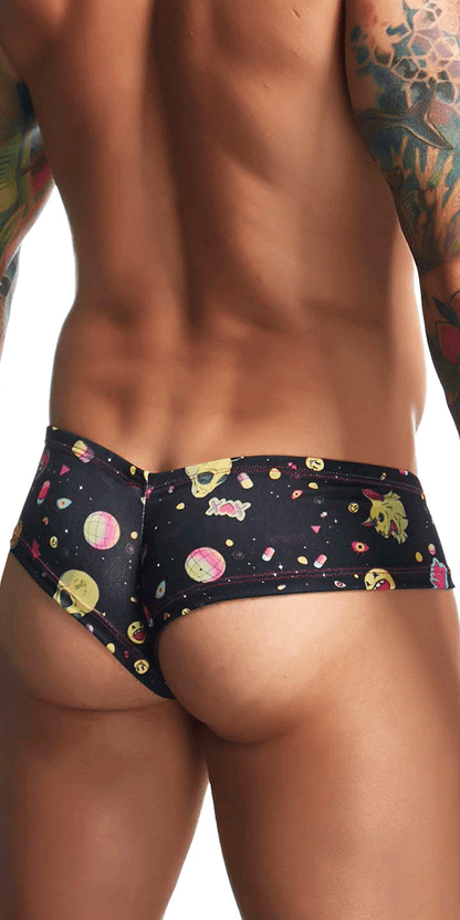 Justin+simon Xsj22 Cheek Briefs Psycodelic