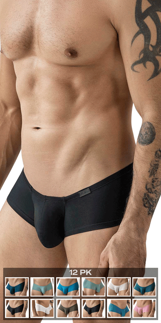 Clever 229957 12pk Australian Latin Trunks Multi-colored