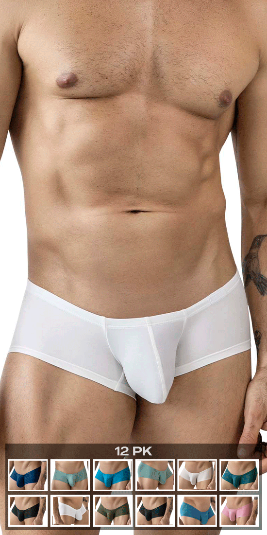 Clever 229957 12pk Australian Latin Trunks Multi-colored