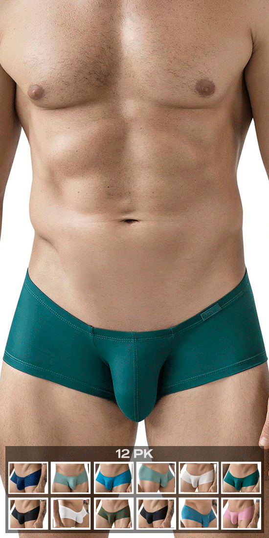 Clever 229957 12pk Australian Latin Trunks Multi-colored