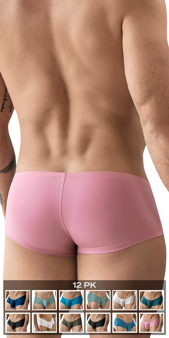 Clever 229957 12pk Australian Latin Trunks Multi-colored