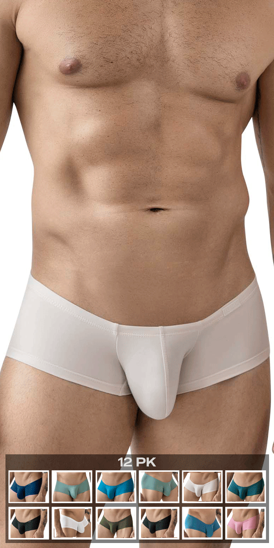 Clever 229957 12pk Australian Latin Trunks Multi-colored