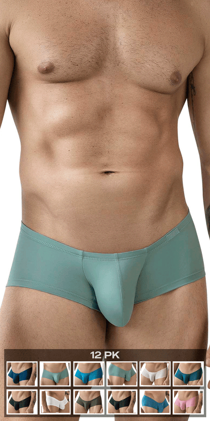 Clever 229957 12pk Australian Latin Trunks Multi-colored