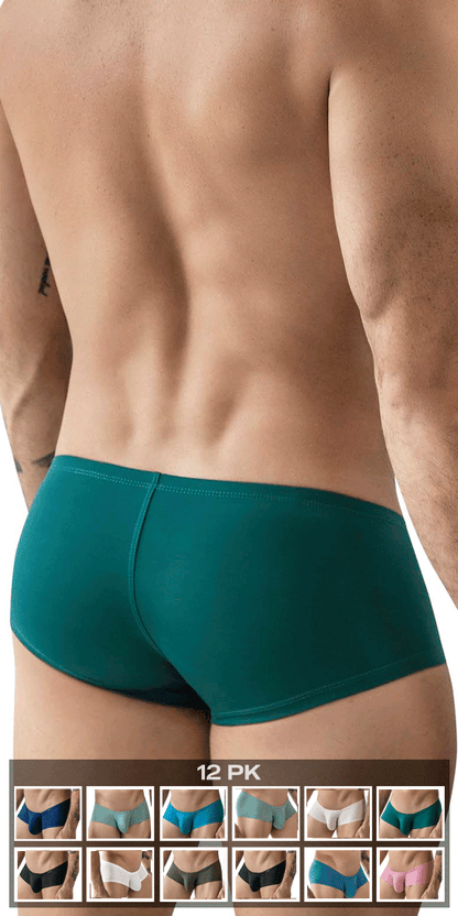Clever 229957 12pk Australian Latin Trunks Multi-colored