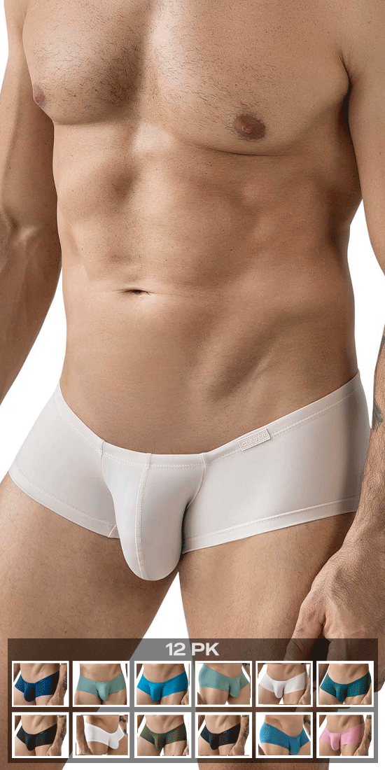 Clever 229957 12pk Australian Latin Trunks Multi-colored