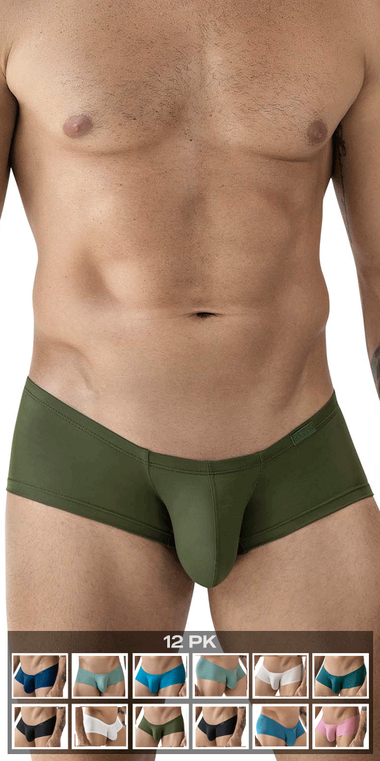 Clever 229957 12pk Australian Latin Trunks Multi-colored