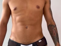 Candyman 99919 Tuxedo Briefs Black-white
