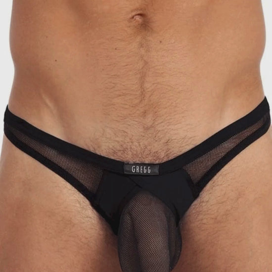 Gregg Homme Enhancer X-Rated Maximizer Thong 85004 Black
