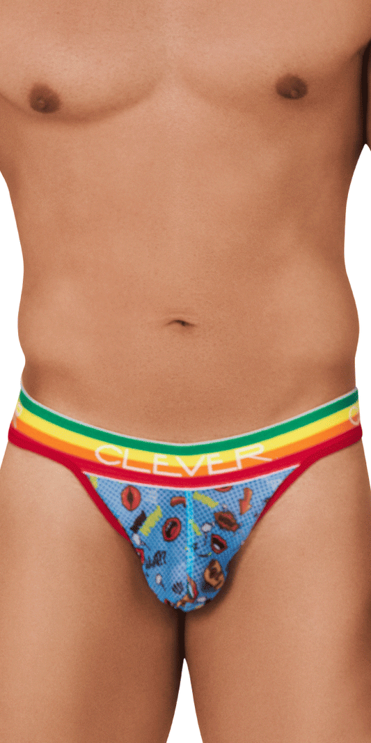 Clever 0609-1 Motivation Thongs Blue