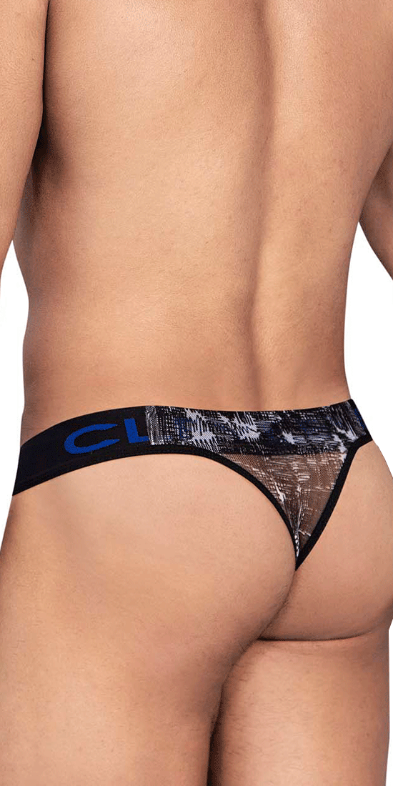 Clever 0920 Code Thongs Black