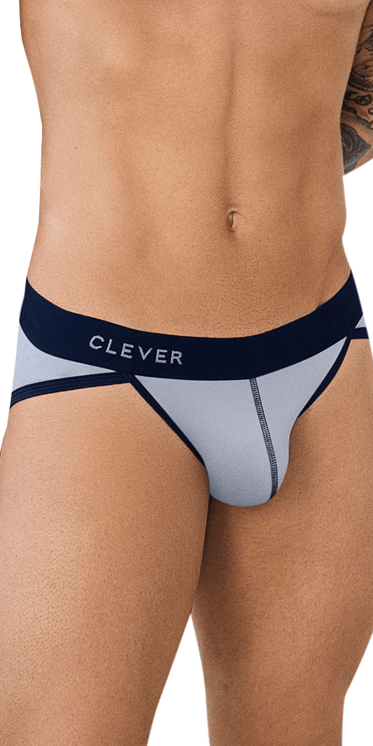 Clever 0946 Schlichter Bikini Grau