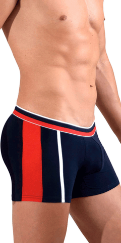 Doreanse 1713-nvy Sporty Boxer Briefs Navy-red