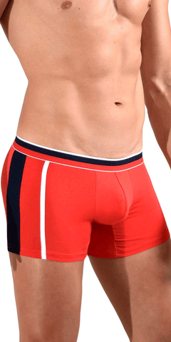 Doreanse 1713-red Sporty Boxer Briefs Red-navy