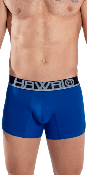 Hawai 41903 Solid Athletic Boxer Briefs Royal Blue