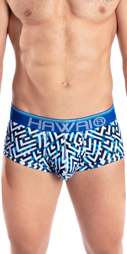 Hawai 42135 Geometrische Mini-Unterhose, Königsblau