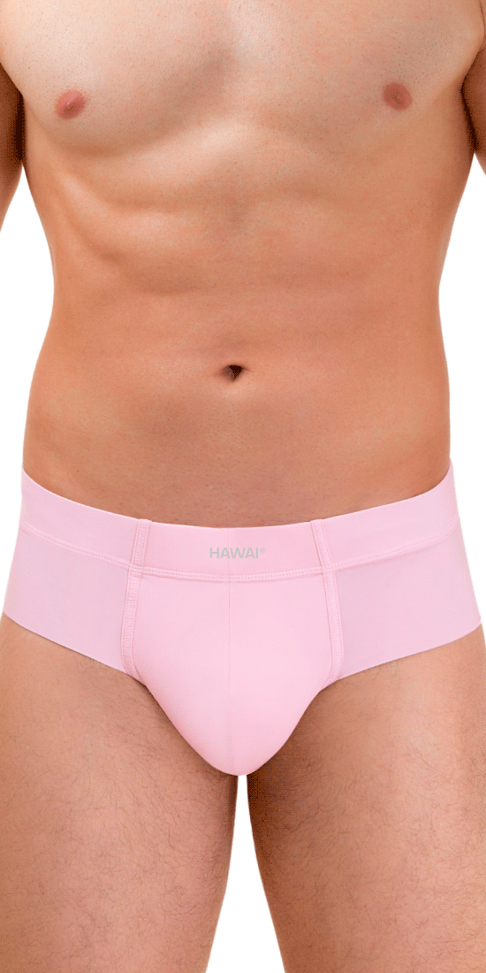 Hawai 42141 Solid Hip Briefs Pink –  - Men's