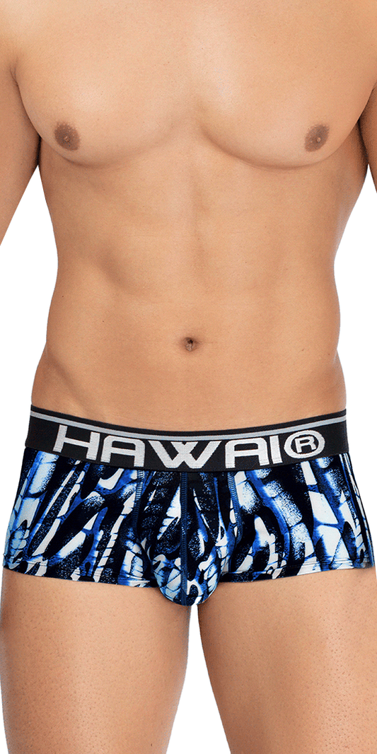 Hawai 42182 bedruckte Mikrofaser-Slips, dunkelblau