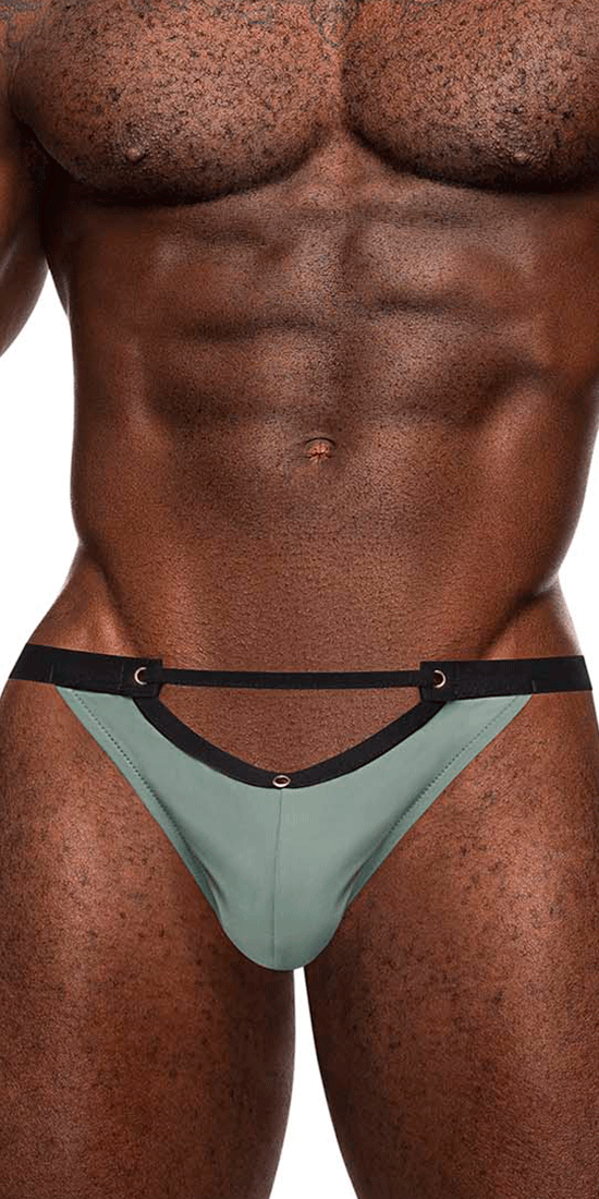 Male Power 455-276 Magnificence Micro V Thong  Jade