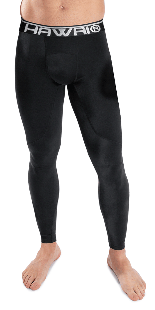 Hawai 52137 Solid Athletic Pants Black