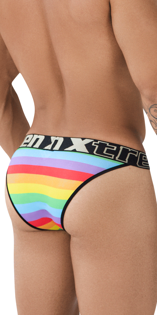 Xtremen 91082 Microfiber Pride Bikini Black