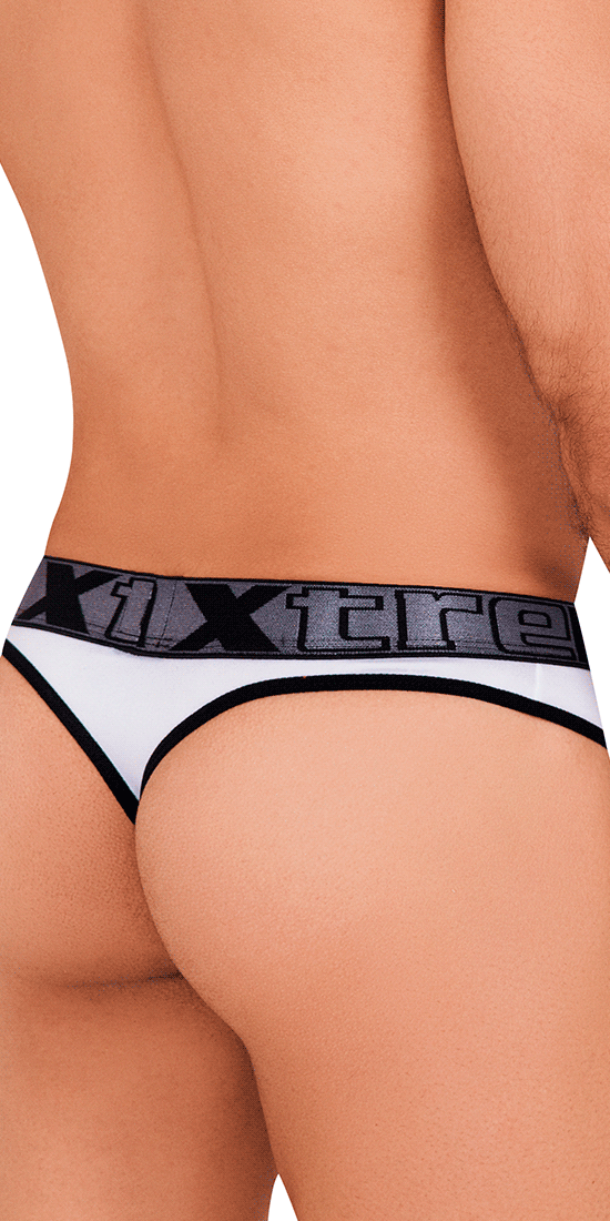 Xtremen 91094 String Microfibre Blanc