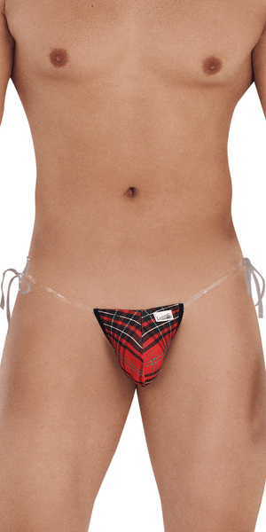 Candyman 99571 Invisible Micro G-string Red Prints