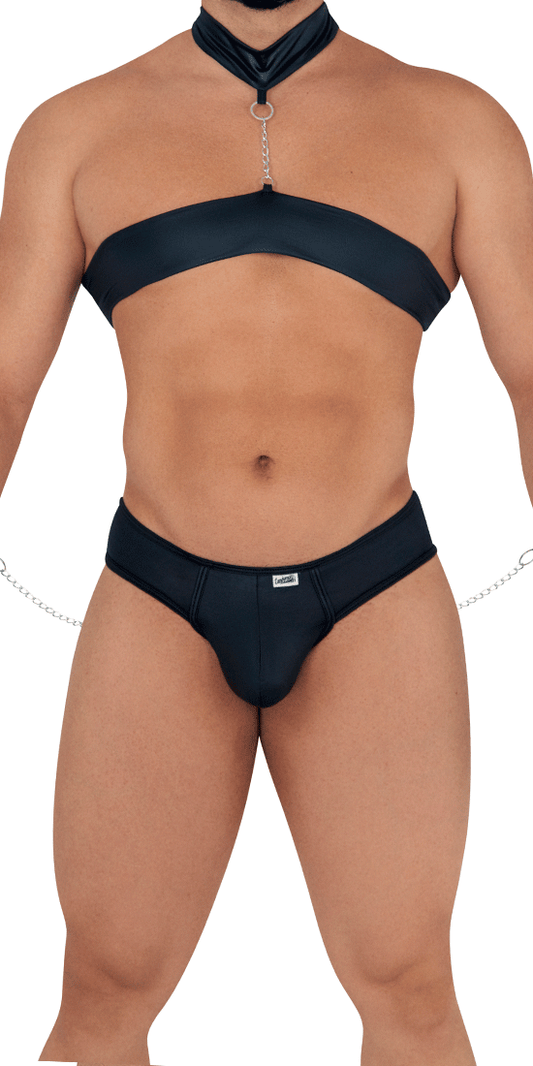 Candyman 99592 Harness-Tangas Outfit Schwarz