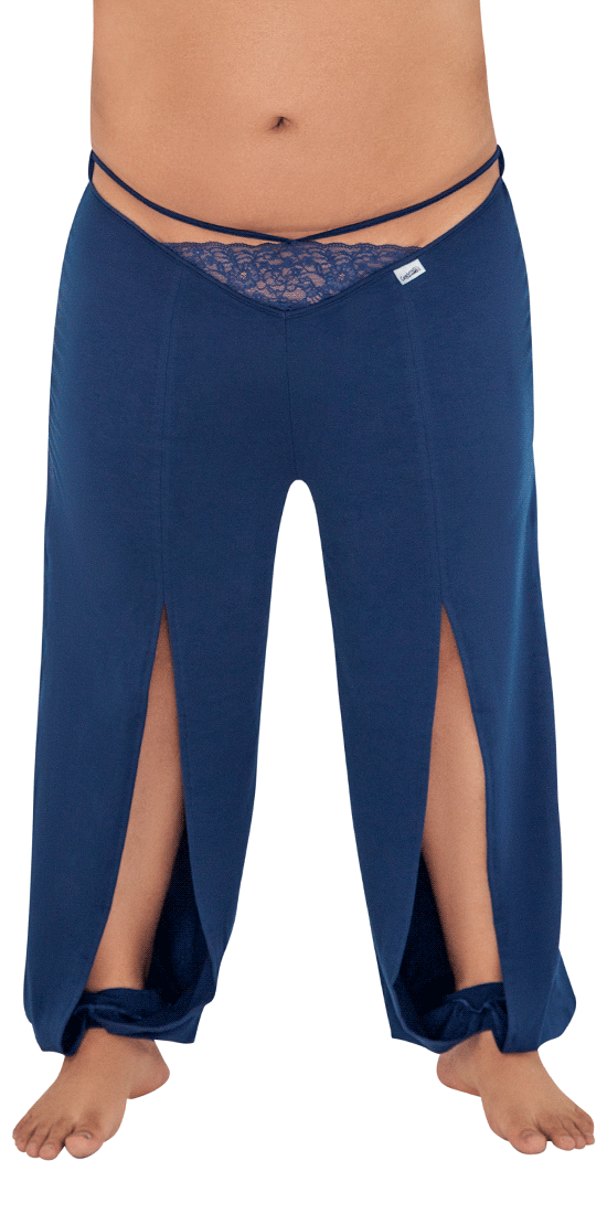 Candyman 99603x Pantalon de pyjama Lounge Bleu marine