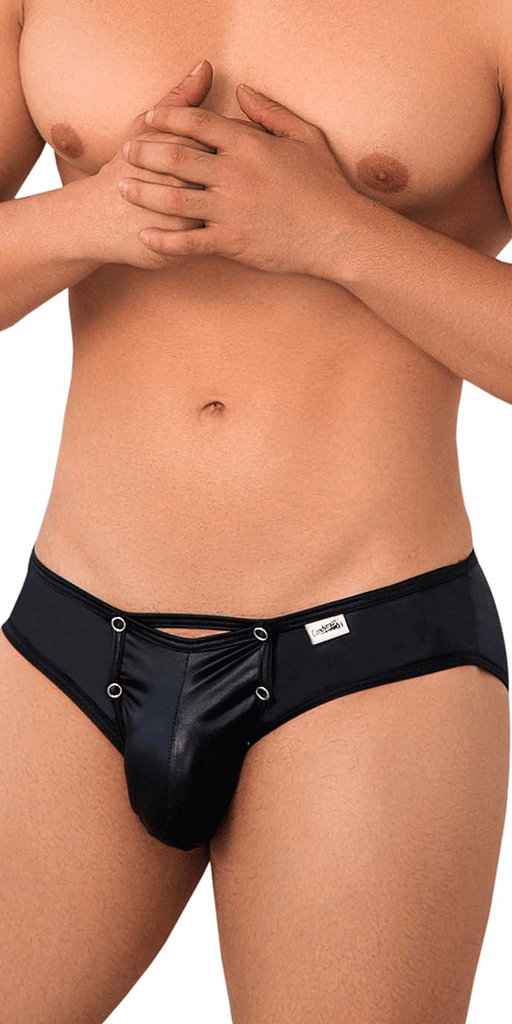 Candyman 99639 Open Front Jockstrap Black