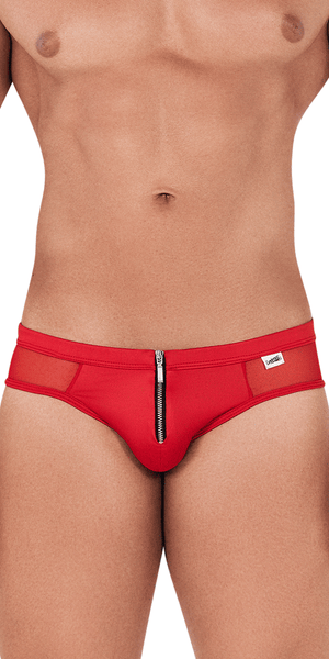Candyman 99500 Zipper-mesh Bikini Red