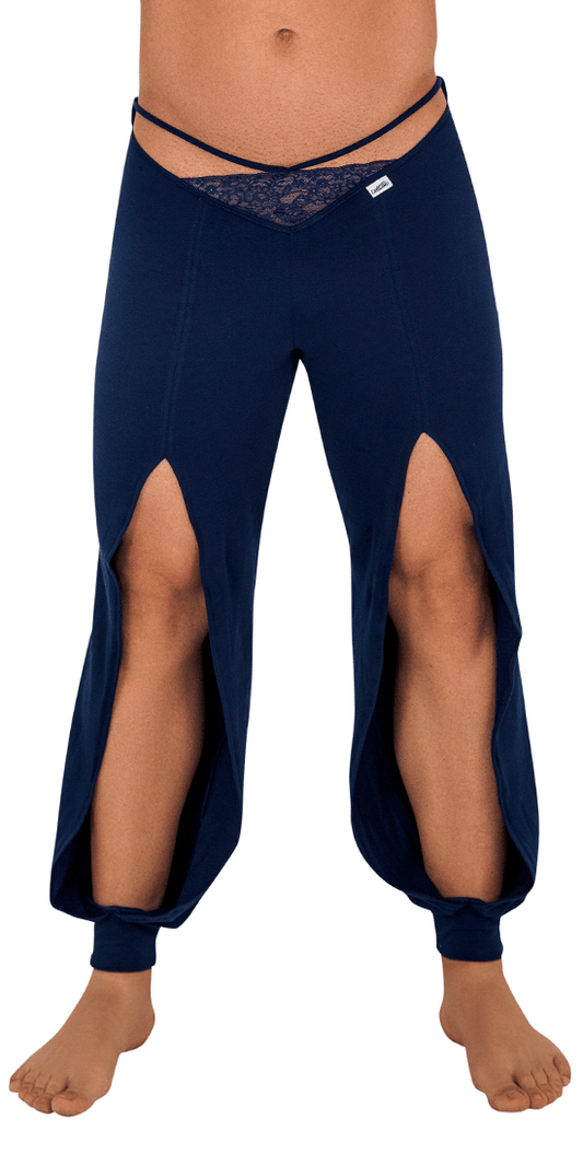 Candyman 99603 Pantalon de pyjama Lounge Bleu marine